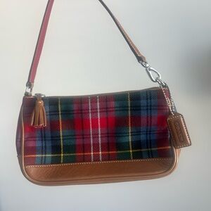 Coach vintage y2k Demi mini shoulder bag plaid/tartan #8935